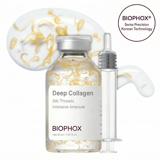 Biophox Ampoule — Collagène Nano-Soluble aux Fils de Soie 40ml